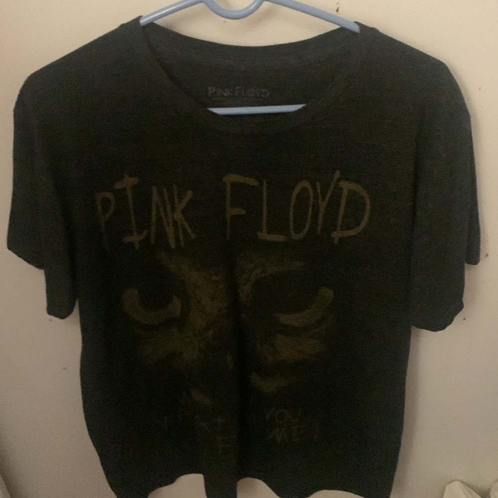 Rare Official Pink Floyd Charcoal Grey Graphic T ‘What do you want from me?’SZ L